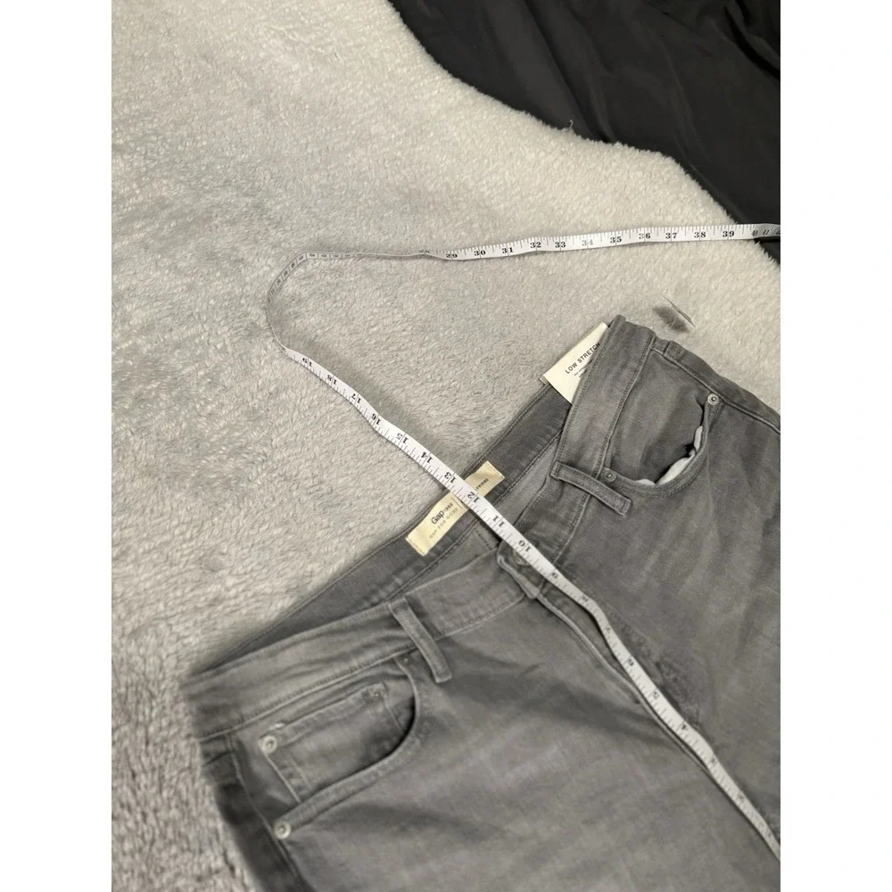 New Gap 1969‎ Women's Best Girlfriend Gray Jeans Low Stretch Size 32 Pants